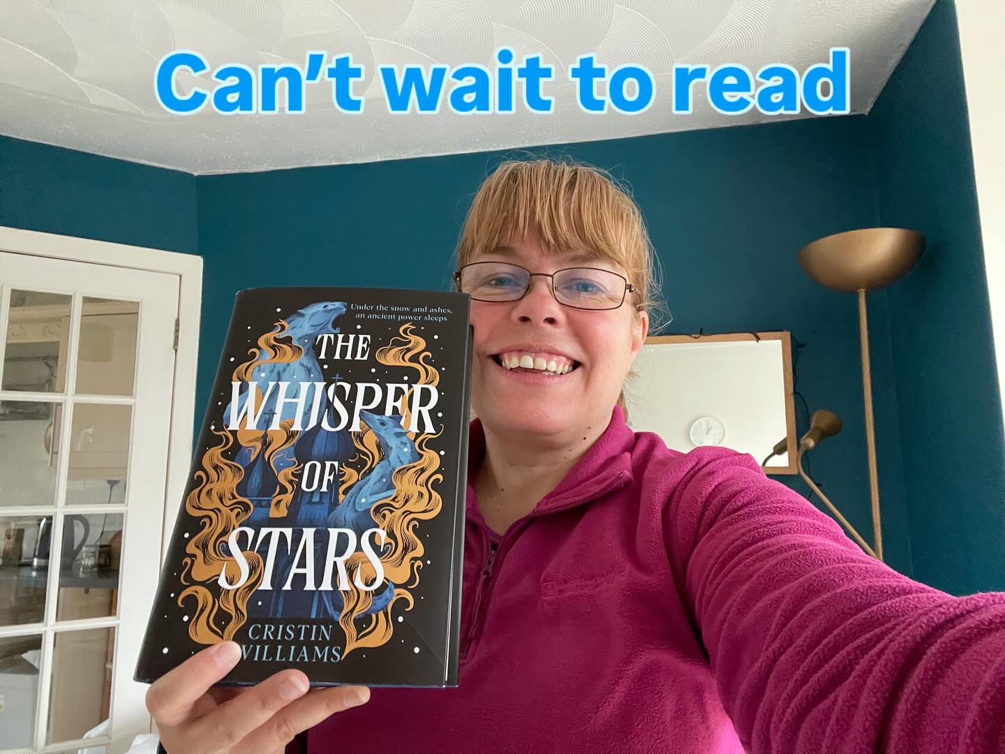 My friends book is now out. Thank you @cristinbwilliams for persevering to bring this book into reality #thewhisperofstars