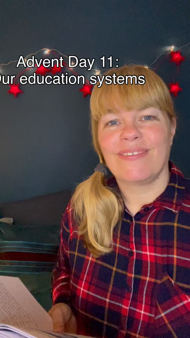 Advent Day 11: Our education and resources. The Bible passage comes from Psalms 25:4–10 and I’m reading from The Message version.  Sometimes we can take for granted just how blessed we are in the West with the wealth of resources we have, all the Bible translations and apps at our finger tips. In some nations have a portion of scripture in their heart langage is still a dream. I am so thankful I can have multiple bible versions across my phone, laptop and in print.  What are you thankful for today? Add your thoughts in the comments. Blessings for your day. See you tomorrow. #advent2025 #jesus #thankfuljourneythroughdecember