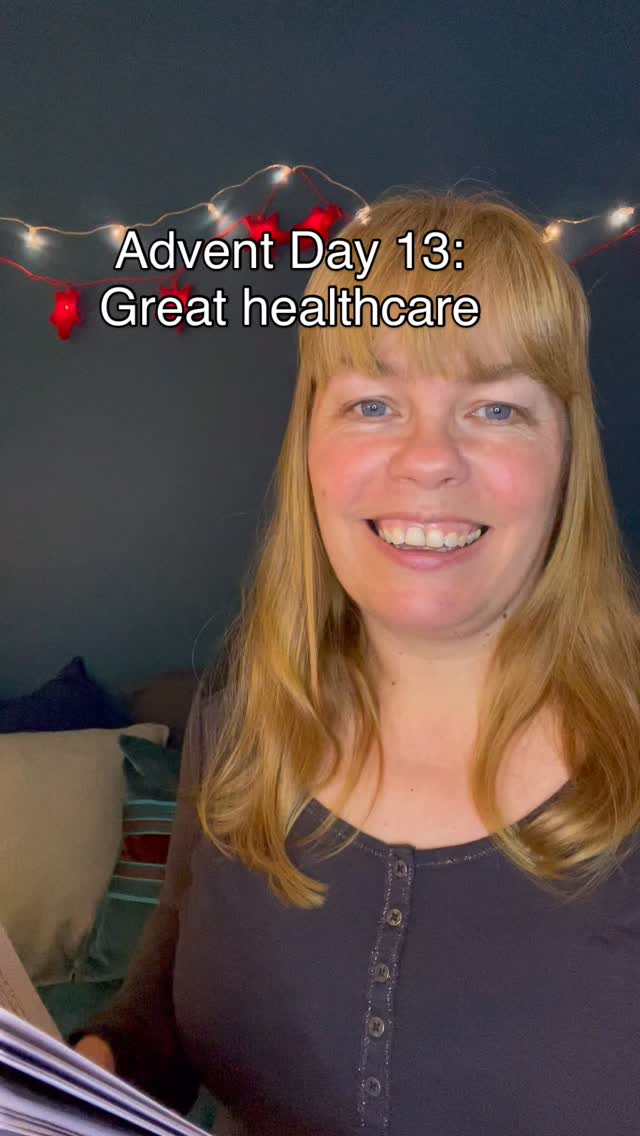 Advent Day 13: Great Healthcare. Our Bible Passage continues in Luke 2:6–7 (from The Message Version). Back in Mary’s time, the infant and birth mother morality rate could have been has high as 50% - massive risk. I’m so thankful for all the dedicated medical professionals we have today, whether in research, nurses, midwives and doctors (and everyone else). I pray for you all today for God to give you all capactiy, wisdom, discernment and energy and joy as you serve us with you gifts. You are a Massive Blessing to us all. #advent2025 #jesus #thankfuljourneythroughdecember